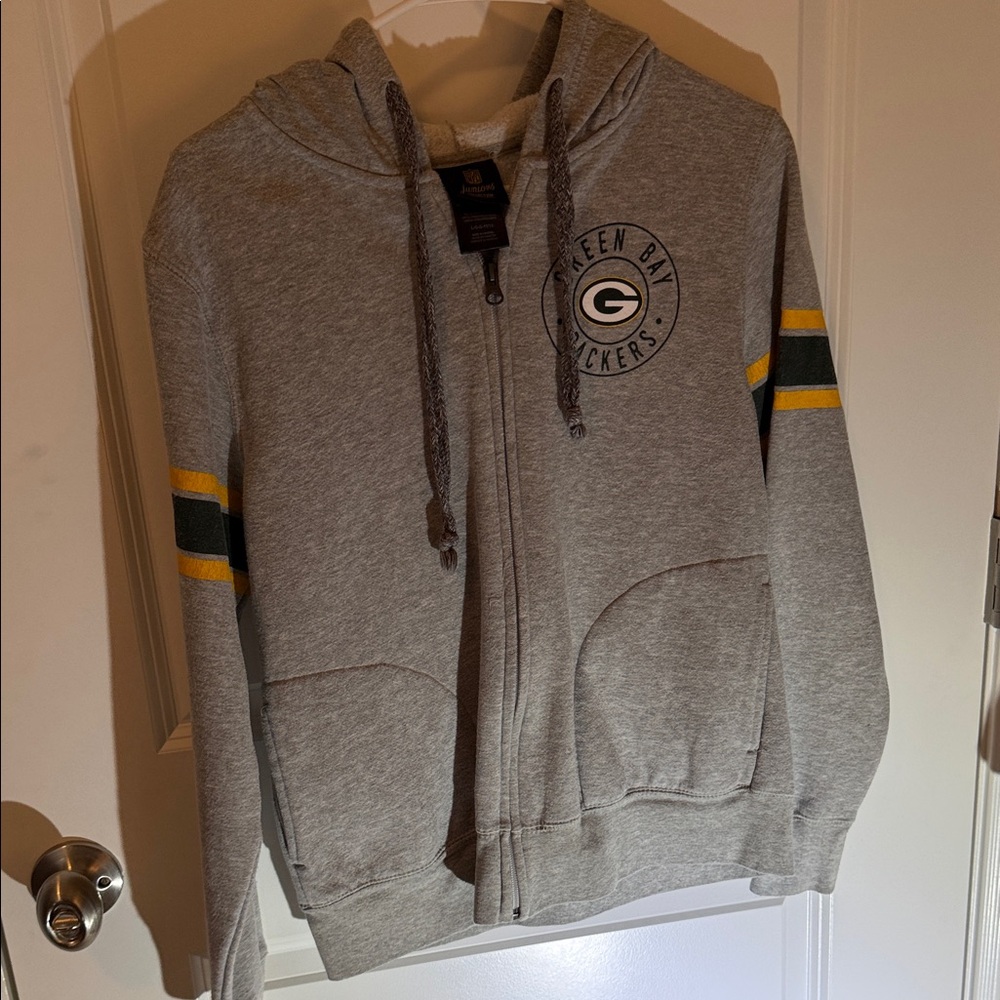 NFL Juniors Collection Gray Hoodie